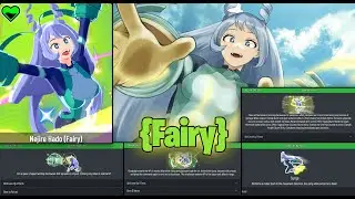 Nejire Quirk Skill Set FAIRY Breakdown! | My Hero Ultra Rumble