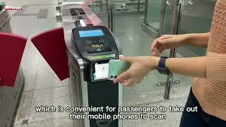 Embedded 2D Barcode Scanner Using in Shenzhen Metro Station