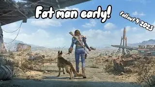 How to get fatman early on in fallout 4!