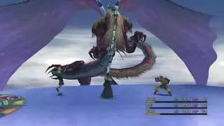 FINAL FANTASY XHD Remaster Evrae and Evrae Altana Boss fight