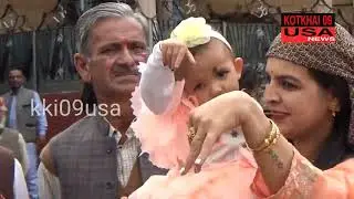 जय देवता बैन्द्रा, कोटखाई देवरी, अरुण जस्टा के गाने पर झूमे लोग, गाने में देवता की महिमा गाई है