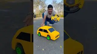 Home made mini RC Car Unboxing and ride 🤪