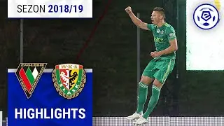 Zagłębie Sosnowiec - Śląsk Wrocław 3:3 | SKRÓT | Ekstraklasa 2018/19 | 6. Kolejka