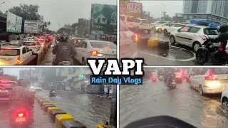 Heavy rain in Vapi Gujarat 2022