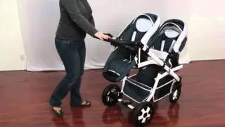 Euro-Baby Onyx Tandem double stroller