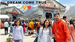 Day 7-  Finally Dream Come True Kedarnath Mandir Ahi Palu Har Har Mahadev 🙏