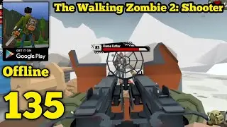 The Walking Zombie 2: Shooter Part 135 - Defense of the mountains - Helicopter repair (Android)