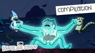 Video Game Battles | Regular Show Compilation | Cartoon Network