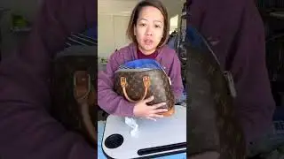 How to reshape Louis Vuitton canvas ?!!!success or Fail? trial Fail 😬😅
