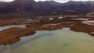 Landing in Arctic Village, Alaska