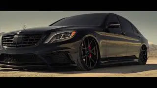 MERCEDES BENZ S63 BLACK BOSS ROTIFORM WHEELS