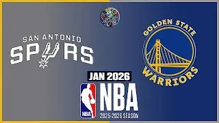 SPURS  vs  WARRIORS  |  NBA Full Game Highlights  |  warriors vs spurs  |  NBA 2K26  |