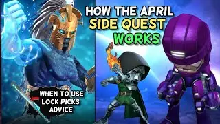 BIG HEADS! How The New Side Quest Works - Temporal Heist Rifts & Lockpicks | Contest of Champions