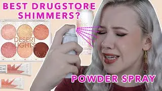 Flower Beauty Desert Lights Eyeshadow Palette & Jet Set Spray Try On