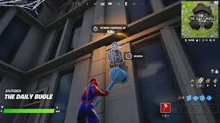NEW Spider Man's Web Shooters Mythic Weapon Location   Fortnite Chapter 3 Season 1 BOSS SPIDERMAN