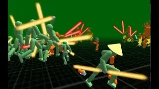 Stickman Simulator: Battle of Warrior | Epic Stickman Games | New Android Gameplay 3D