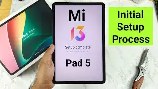 Mi Pad 5 Setup process Very clean Ui & Smooth Experience 😍