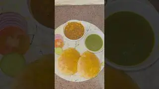 Tasty chole bathure ❤️😋