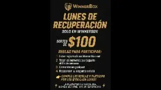 15/sept/25 100$ de sorteo Lunes de recuperacion winnerbox trae numeros ganadores y resumen deportivo