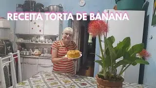 RECEITA TORTA DE BANANA | Canal da Cidinha 