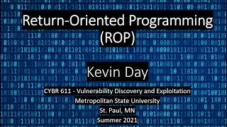 Return-Oriented Programming (ROP)
