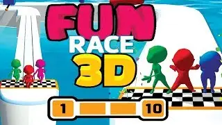 Fun Race 3D Gameplay - Levels 1 - 10 - (iOS - Android)