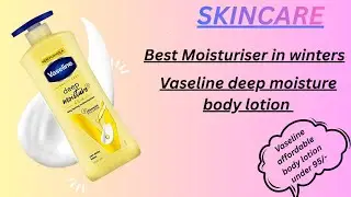 How to use Vaseline deep moisture body lotion another way #youtubevideos#makeupvideos