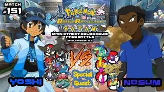 Pokemon Battle Revolution BATAW(Wi-Fi Battles) Match #151: Yoshi vs. Nosum ft. @Nosum0822