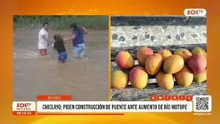 Chiclayo: ciudadanos piden construcción de puente ante aumento de río Motupe