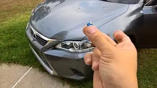 Замена прикуривателя и USB-предохранителя Lexus CT200H