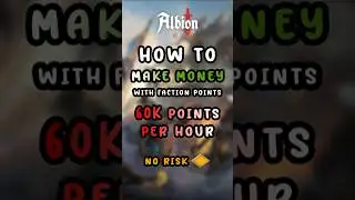 How to make money with Faction | 1M Silver/hour | Albion Online