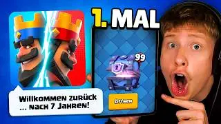 ERSTES mal Clash Royale nach 7 JAHREN... 😳