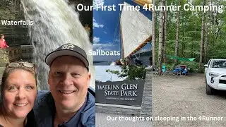 Vehicle Camping at Watkins Glen State Park