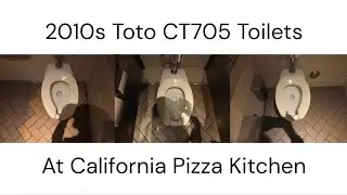 2010s Toto CT705 Toilets At California Pizza Kitchen 