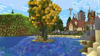Minecraft: Transforming This Small Island at my 7 Year Old Base