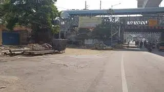Malakpet RUB and Nala bridge work part 1