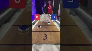 This comeback came out of nowhere 🤯 #shuffleboard #foryou #challenge #battle #viral #competition