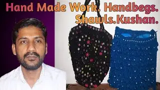 Crochet Hand begs | Shawls | Kushan | Party Wear Kotti Handmade work at Home with Price