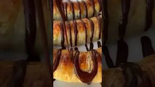 How to make banana bread roll #shortvideo #shorts #food #cooking
