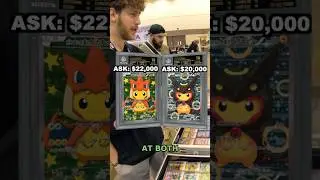 BLACK LABEL PONCHO PIKACHU DEAL! #pokemon #vendorpov #negotiation #pokemontcg #collection