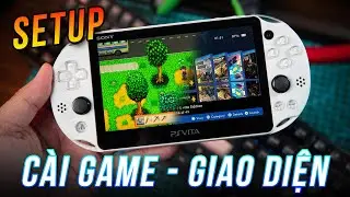 Hướng dẫn c&agrave;i Game & tuỳ chỉnh giao diện tr&ecirc;n SONY PS VITA (2024)