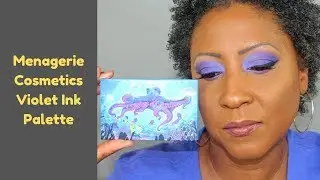 Menagerie Cosmetics Violet Ink Palette | Swatches & Tutorial