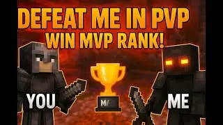 Defeat me in PVP WIN MVP RANK Minecraft 1.21+ Java and Bedrock