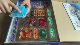 Snap Circuits Dicover Coding SCD303 - circuite electronice pentru copii cu modul programabil
