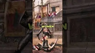 Emperor Septimius Severus Banned Female Gladiators to Protect Women's Dignity! #shorts