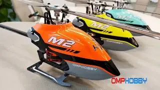 OMPHOBBY M2 3D helicopter test with Kyle Dahl