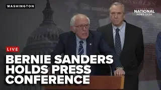 Senate Democrats hold a press conference on Trump admin's funding of SNAP benefits