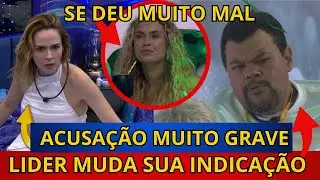 🔴BBB26: LIDER MUDA SUA INDICAÇÃO PARA O PAREDÃO, MARCELO FAZ ACUSAÇÃO CONTRA ANA PAULA, SARAH MENTE.