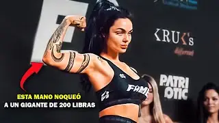 &iexcl;BESA a sus oponentes y luego los noquea! La chica m&aacute;s bella y brutal de las MMA - Zusje