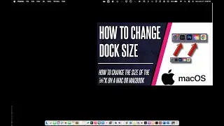 Ways to make your MacBook dock size, the size you want!
